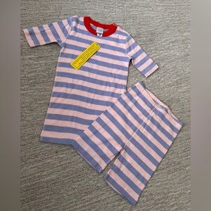Hanna Andersson Short-Sleeve Pajama Set – Size 10 (140 cm)